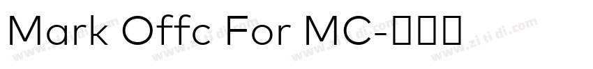 Mark Offc For MC字体转换 Mark Offc For MC字体转换
